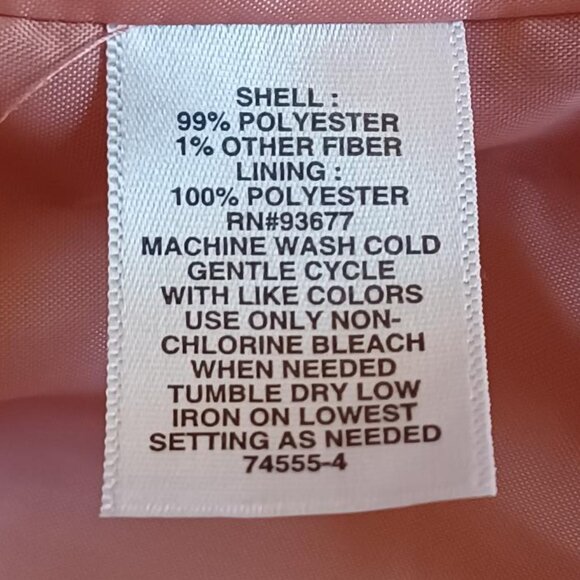 NEW! Liz Claiborne "Charleston Pink" Classic-Fit Blazer Size 16 - Picture 7 of 9